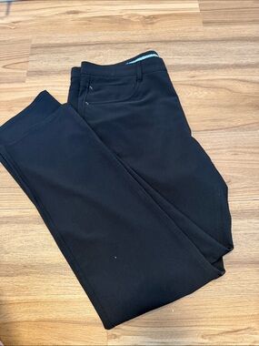 Men's Black Performance Stretch Pants